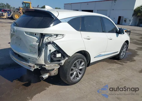 2019 Acura Rdx Technology Package из США, поврежденный, VIN 5J8TC2H54KL027141